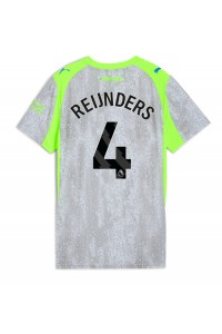 Fotbalové Dres Manchester City Tijjani Reijnders #4 Dámské Třetí Oblečení 2025-26 Krátký Rukáv